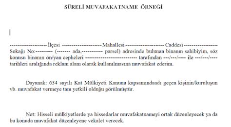 Muvafakatname Nedir Ne İşe Yarar Muvafakatname Örnekleri İnşaat