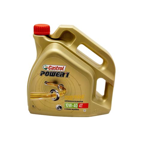 Huile Moteur T Castrol Power W L Lubrifiant Sur La B Canerie