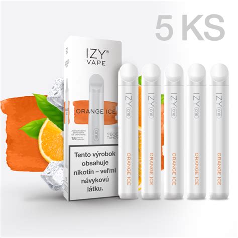 Izy Vape One Ahov Orange Ice Mg Biela Ks Izyvape