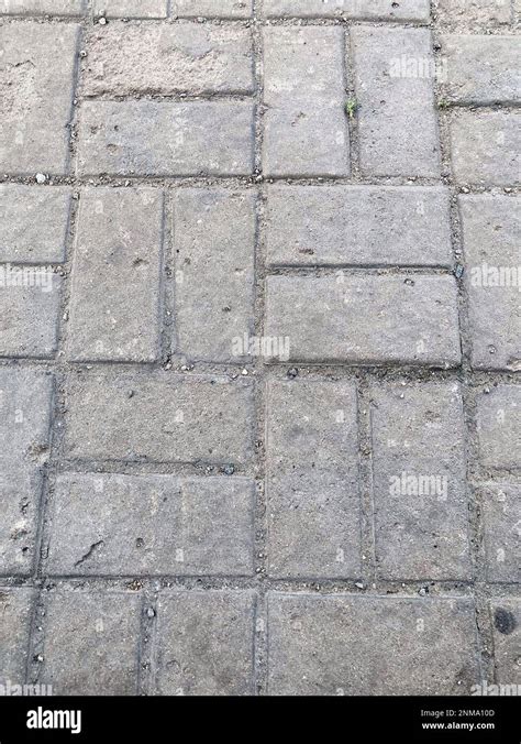 La Texture De La Tuile Pavée Au Fond De La Rue Fond De Sol En Pierre Carrée En Brique De Ciment