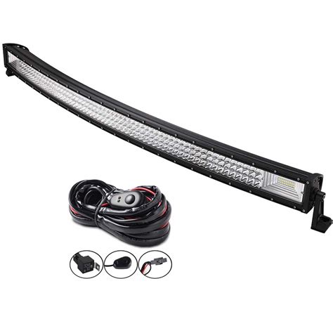 Buy AUXTINGS 42 Inch 540W Curved Triple Row 7D Led Work Light Bar Spot