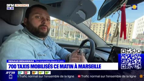 Marseille les taxis en grève ce lundi une opération escargot d