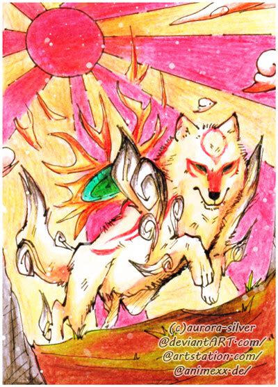 Artstation Okami Amaterasu