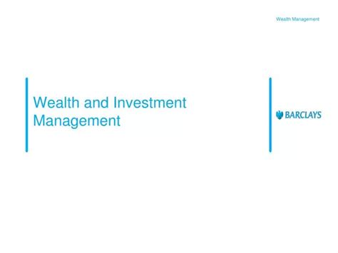 Ppt Wealth And Investment Management Powerpoint Presentation Free