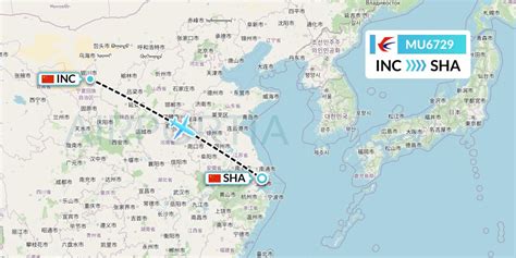 MU6729 Flight Status China Eastern Airlines Yinchuan To Shanghai CES6729