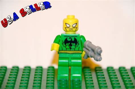 Iron Fist Custom minifigure Lego Compatible Marvel Comic