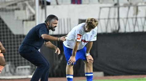 Gattuso izostavio navrijednijeg igrača Hajduka Nije bio u kadru jer je