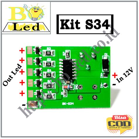 Modul Led Tr Kombinasi Auto Kit Bk S Input Volt Modul