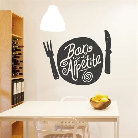 Vinilo Bon App Tit Adhesivo Para Pared De Cocina