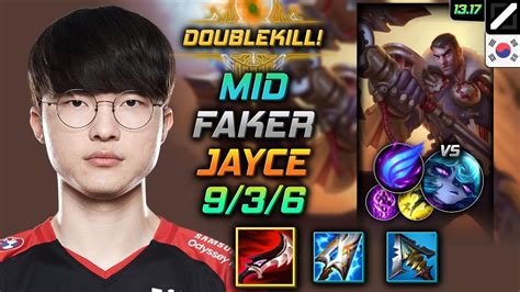 Jayce Mid Build Faker Duskblade Of Draktharr Phase Rush Lol Kr Master