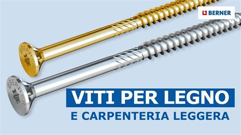 Viti Per Legno E Carpenteria Leggera YouTube