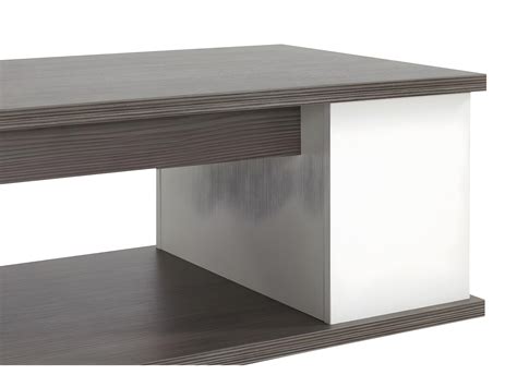 Table Basse Aldana Plateau Relevable Weng Et Blanc