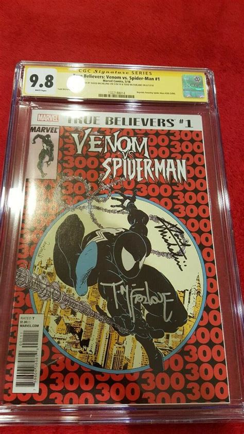 True Believers Venom Vs Spider Man Cgc Ss Mcfarlane Michelinie