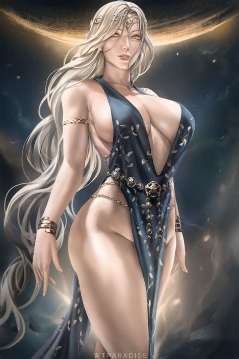 Rule 34 Big Breasts Cleavage Elden Ring Female Female Only Fromsoftware Fully Clothed Goddess