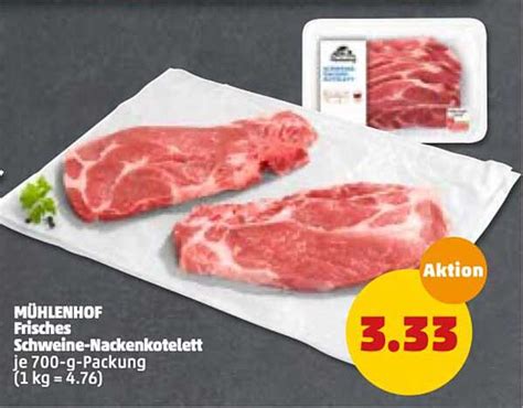 M Hlenhof Frisches Schweine Nackenkotelett Angebot Bei Penny