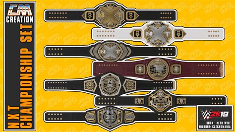 Nxt Championship Set Custom Rwwegames