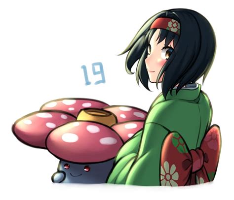 Erika And Vileplume Pokemon And 1 More Drawn By Pinguinkotak Danbooru