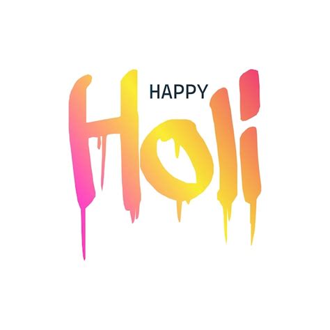 Premium Vector Happy Holi Festival Of Color Greeting Vector Illustration