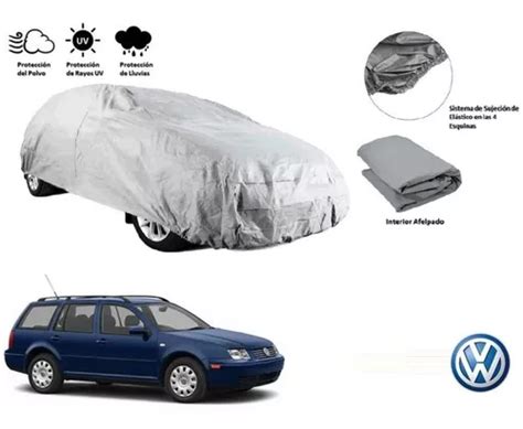 Funda Cubre Auto Afelpada Vw Jetta A L Wagon Meses Sin Inter S