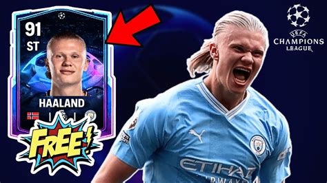 CAN I SCORE A HAT TRICK WITH THIS FREE 91 OVR ERLING HAALAND YouTube