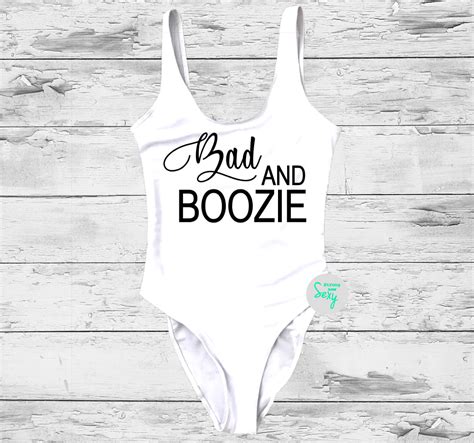 Bad And Boozie Bathing Suit Bride Swimsuit Bride And Boujee Etsy