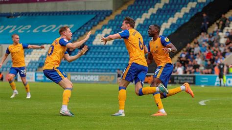 Report Crewe Stags News Mansfield Town