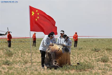 Chinas Chang e 6 bringt erste Proben von Rückseite des Mondes zur