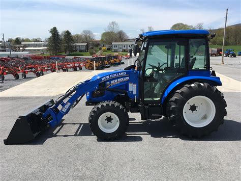 New Holland Boomer 50 Cab W Heat And Ac Gear Drive Loader W 72