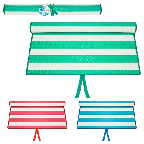 Esteira Para Praia E Piscina Listrada Yoga 170X60Cm Submarino