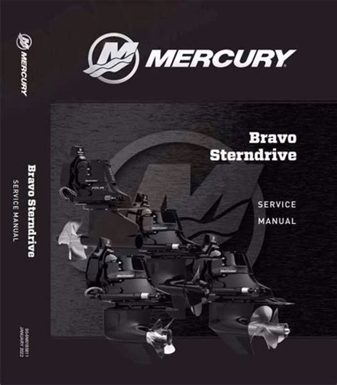 Mercury Mercruiser 8m0185811 Bravo Sterndrive Service Manual Genuine Factory Part