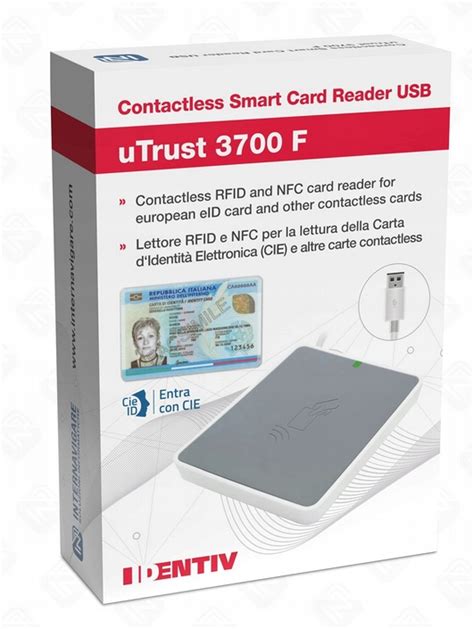 Identiv Utrust 3700 F Bezdotykowy Czytnik Kart Cie Smartcard Rfid Nfc Sklep Opinie Cena W