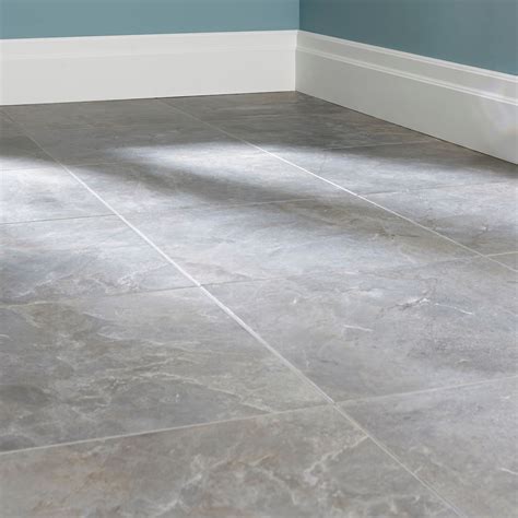 Burlington Pebble Stone Effect Ceramic Wall Floor Tile Pack Of 4 L