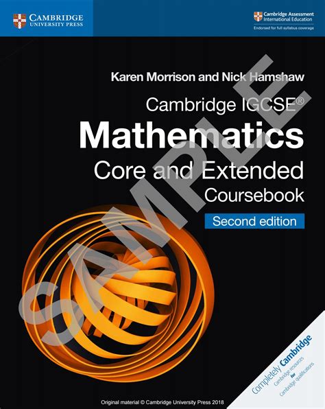 Preview Cambridge Igcse Mathematics Core And Extended Coursebook Second