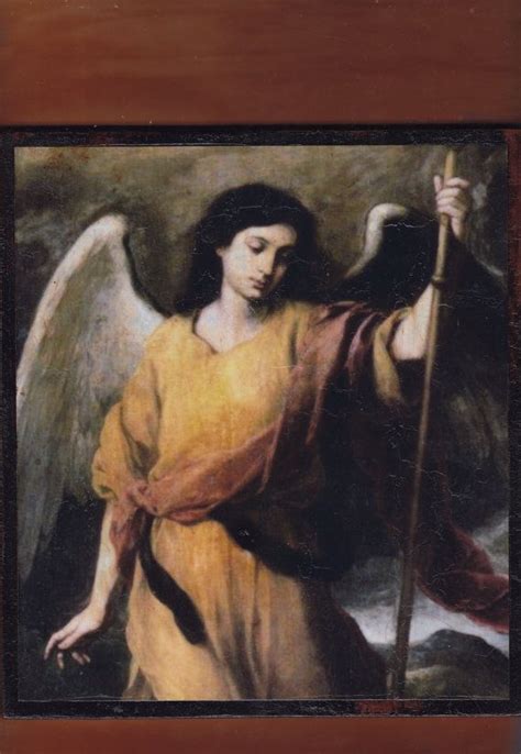 Saint Raphael The Archangel By Bartolomé Esteban Murillofree St