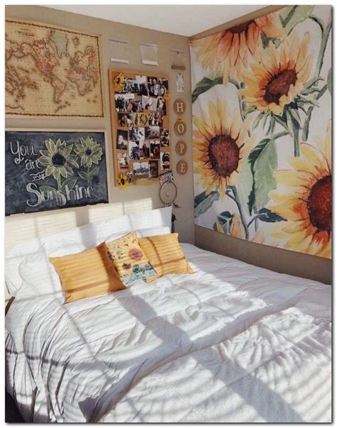 Thing To Do For Art Hoe Aesthetic Bedrooms 31 College Bedroom Decor Dorm Room Inspiration