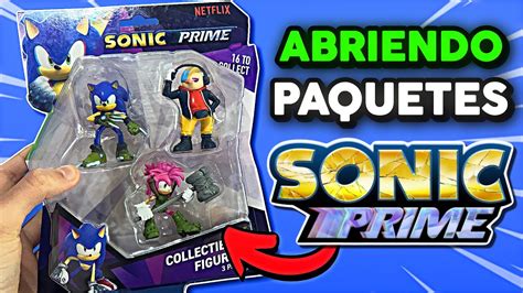 ABRIENDO PAQUETES DE FIGURAS DE SONIC PRIME YouTube