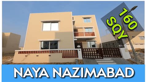 Naya Nazimabad House For Sale 160 SQY Brand New House Double