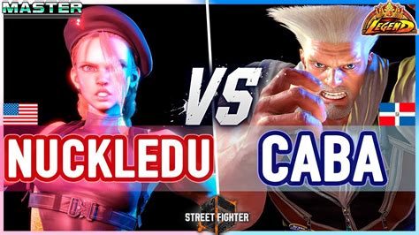 Sf Nuckledu Cammy Vs Caba Guile Street Fighter Youtube