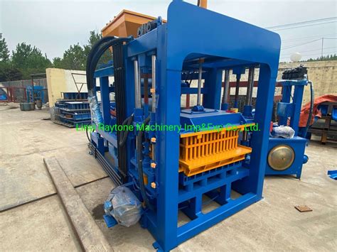 Qt4 18 Automatic Concrete Block Making Plant Curbstone Block Plant