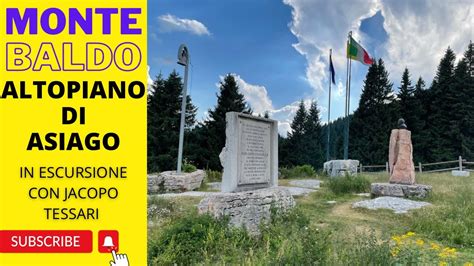 23 Escursione Facile Al MONTE BALDO E Allaltare Dedicato A PAPA