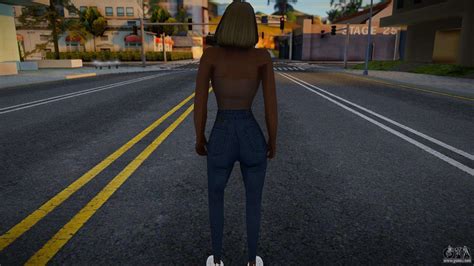 Cute Blonde For GTA San Andreas