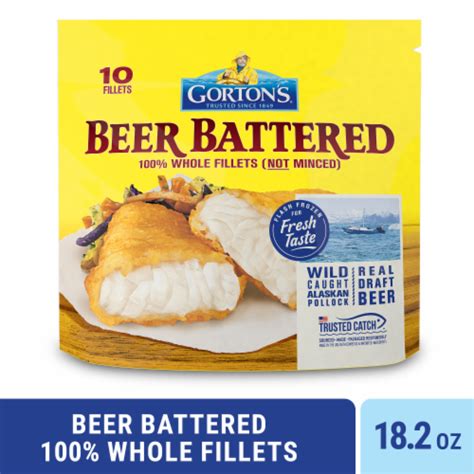 Gortons Beer Battered Frozen Fish Fillets Ct Oz Pick N Save