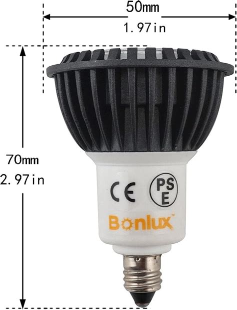 Pack Of Track Lighting Bonlux W E Mini Candelabra Led Light Bulb