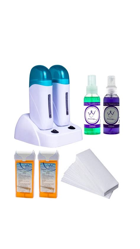 Professional Double Depilatory Roller Wax Heater Kit – Yes You Online