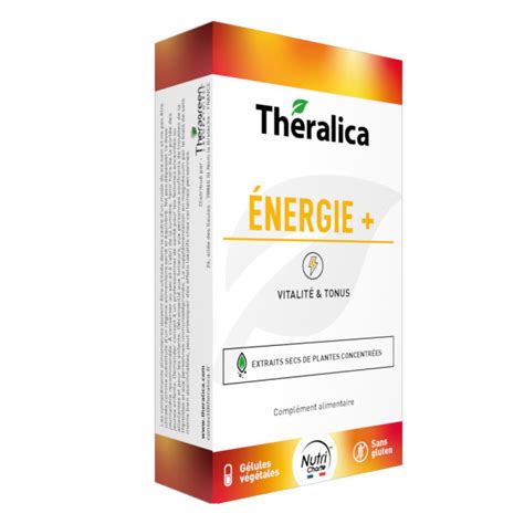 THERALICA ENERGIE VITALITÉ ET TONUS 30 GELULES