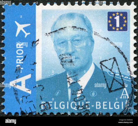 BELGIUM CIRCA 2009 A Stamp Printed In Belgium Shows Albert II Of