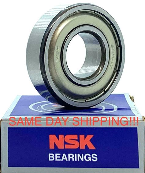 6204 ZZ NSK Deep Groove Radial Ball Bearing 20x47x14mm SAME DAY