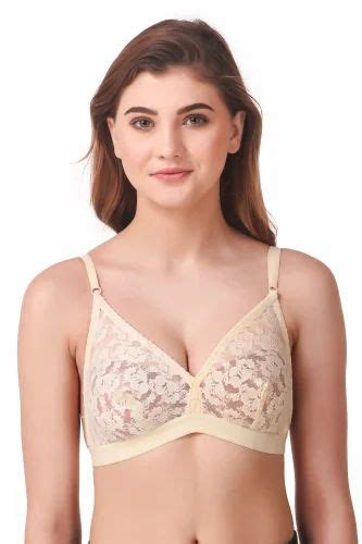 Hosiery Bandeau Stylish Bra For Honeymoon Full Net Plain At Rs 52