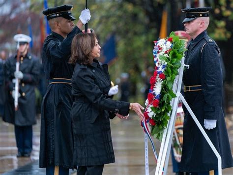 Veterans Best Of America VP Harris Says In Laying Wreath Across