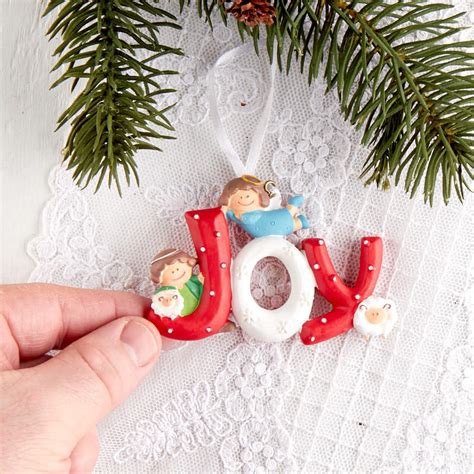 Joy Christmas Ornament Christmas Ornaments Christmas And Winter